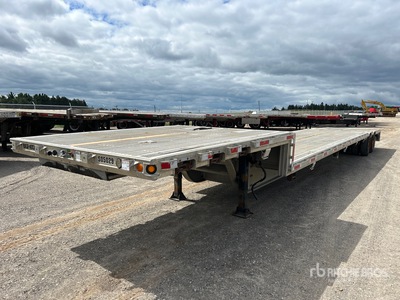 2013 Alutrec 53 ft T/A Single Drop Step Deck Trailer