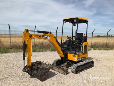 2020 JCB 18Z-1 T3 Mini Excavator