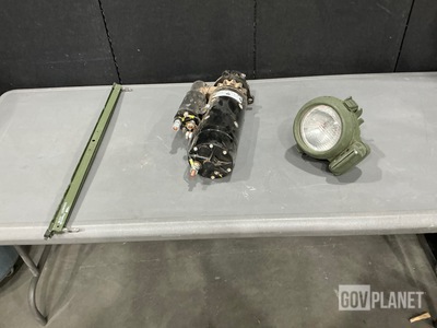 (1) Headlight, (24) Frame Sections, (2) Starters & Assorted Items