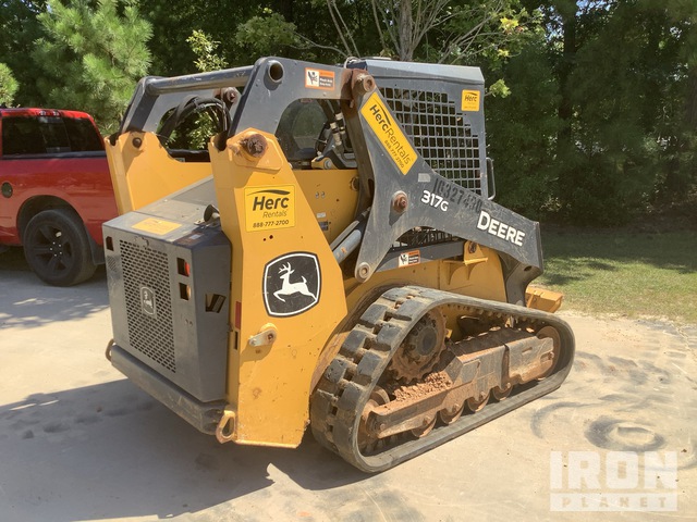 MINI CARGADOR SOBRE ORUGAS 2021 JOHN DEERE 317G