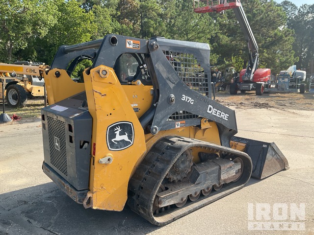 MINI CARGADOR SOBRE ORUGAS 2021 JOHN DEERE 317G