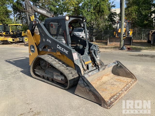 MINI CARGADOR SOBRE ORUGAS 2021 JOHN DEERE 317G