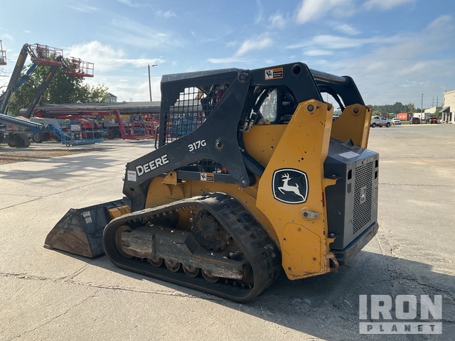MINI CARGADOR SOBRE ORUGAS 2021 JOHN DEERE 317G