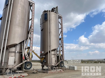 Ramsay Machine Works T/A Portable 180 Ton Dual Cement Silo