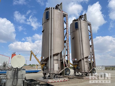 Ramsay Machine Works T/A Portable 180 Ton Dual Cement Silo