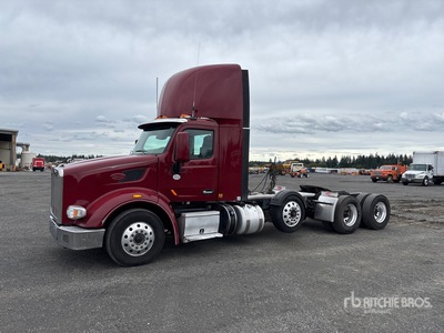 2020 Peterbilt 567 8x4 Tri/A Day Cab Truck Tractor