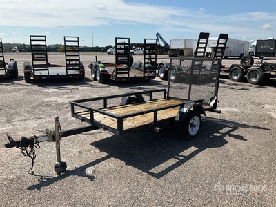 8 ft S/A Utility Trailer