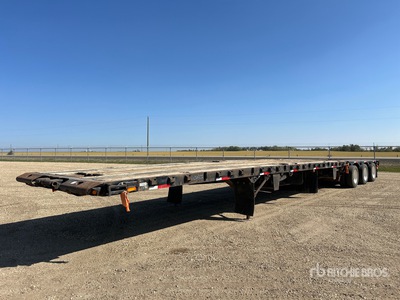 2008 Scona 52 ft 24-Wheel Flatbed Remorque pour champ pétrolifère
