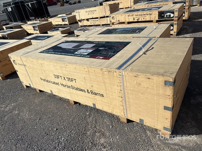 2025 KJ K3335 33 ft x 35 ft Prefabricated horse stables & barns Magazzino (Unused)