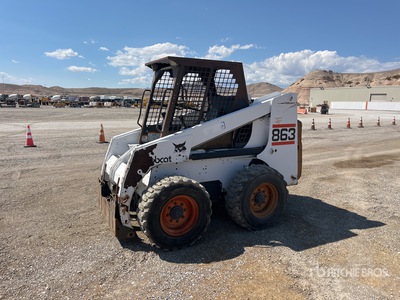 1998 Bobcat 863 Ładowarka o sterowaniu burtowym