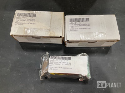(12) Testek 101993-IE109 Aircraft Equipment Fuses