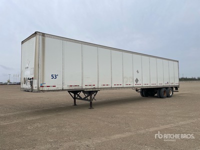 2012 Vanguard 53 ft x 102 in T/A Remolque de furgoneta