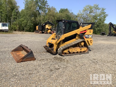 2017 Cat 299D2 XHP Two-Speed Compact Track Loader
