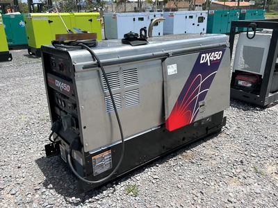 2013 Lincoln DX450 400 A Skid-Mounted Soldadora / Spawarka napędzana silnikiem