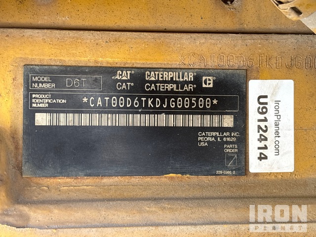 TOPADOR FRONTAL 2010 CATERPILLAR D6TXW