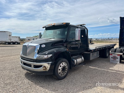 2022 International MV 607 4x2 Crew Cab Rollback Truck (Inoperable)