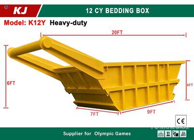 2025 KJ K12Y 12 cyd Bettung u. Gesteinsmulde (Unused)