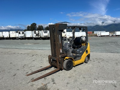 2013 Komatsu FG20CT-16 1650 lb Cushion Tire Chariot Élévateur