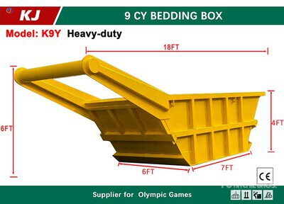 2025 KJ k9Y 9 cyd Bettung u. Gesteinsmulde (Unused)