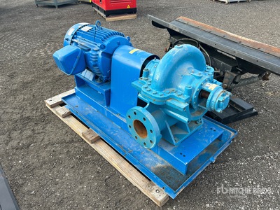 3 phase 6 in Irrigation Pump with 6 in Pressure Valves and Header Divers - Équipement d'irrigation