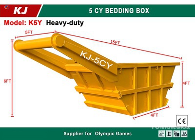 2025 KJ K5Y 5 cyd Bettung u. Gesteinsmulde (Unused)