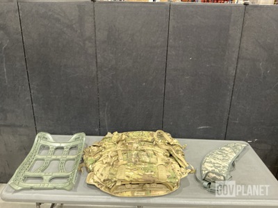 (45) Frames, (2) Large Field Packs & Assorted Items