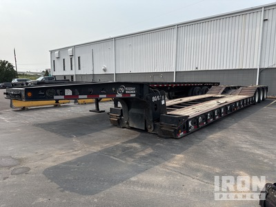 2000 Trail King TK 110 HGD 100000 lb 30 ft Tri/A Apparatuur aanhangwagen