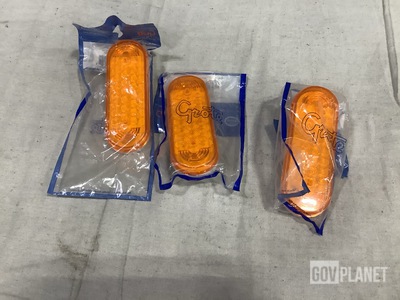 (318) Grote 52073 Amber Stop Tail Turn Lights