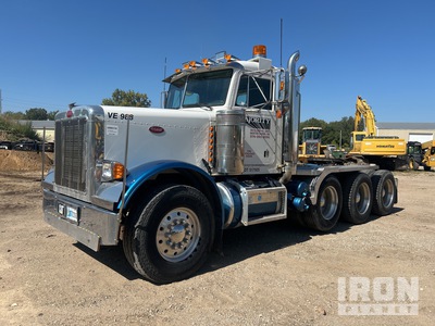 1992 Peterbilt 379 8x4 Tri/A Day Cab Truck Tractor