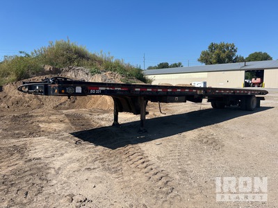 2013 Landoll 330T 51 ft S/A slide axle Flatbed Trailer