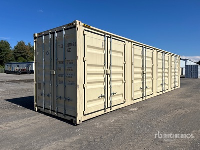 2025 40 ft High Cube Multi-Door Contenedor de almacenamiento