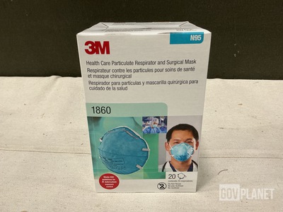 (45) 3M 1860 N95 Masks