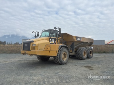 2017 Cat 745C Articulated Dump Truck