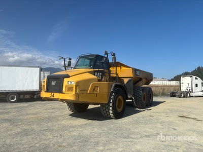 2017 Cat 745C を見 Articulated Dump Truck