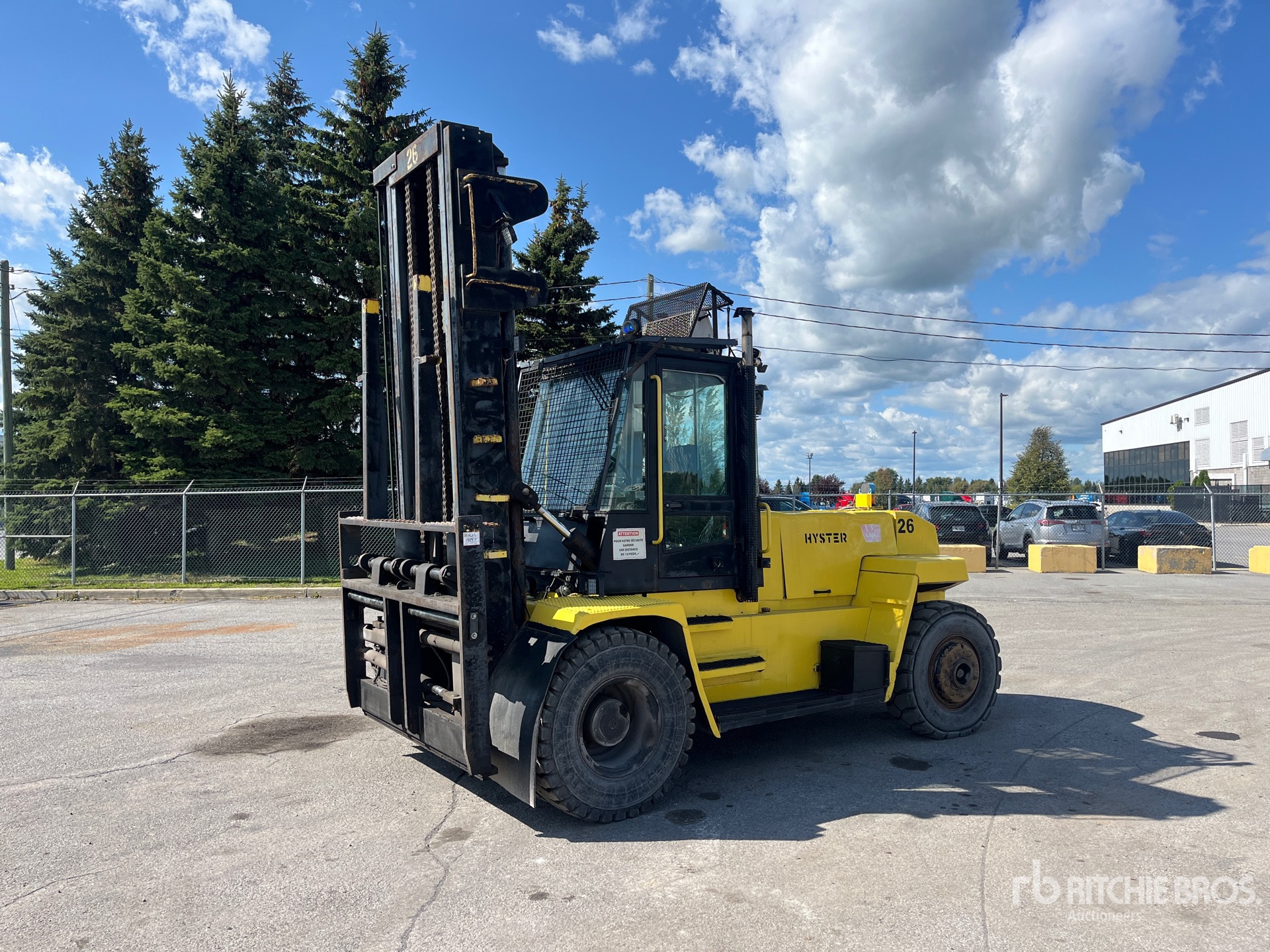 1994 Hyster H300XL2 Cushion Tire Pneumatic Tire Wózek widłowy