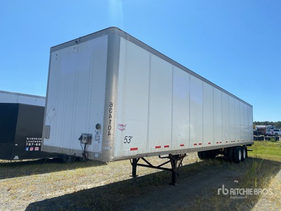 2014 Wabash DVCVHPC 53 ft x 102 in T/A Van Trailer