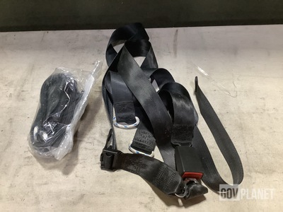 (8) 04-13496 3-Point Push Button Release Belts