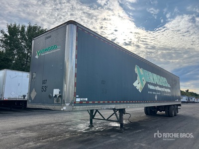 2000 Manac 53 ft x 102 in T/A Van Trailer