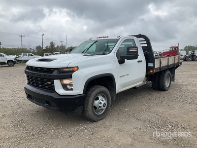 2022 Chevrolet Silverado 3500HD 4x4 شاحنة مسطحة