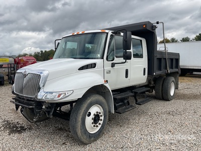 2007 International 4200 4x2 Crew Cab S/A Dump Truck (Inoperable)
