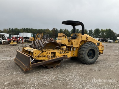 2000 Sakai SV510TB Zagęszczarka bębnowa