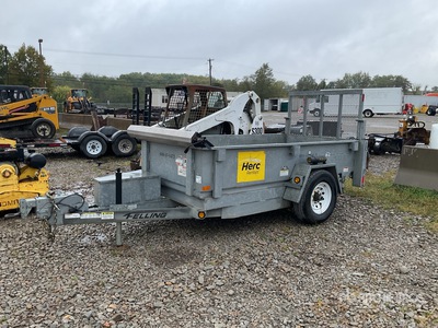 2018 Felling FT-6DT 10 ft S/A Rimorchio Leggero Ribaltabile