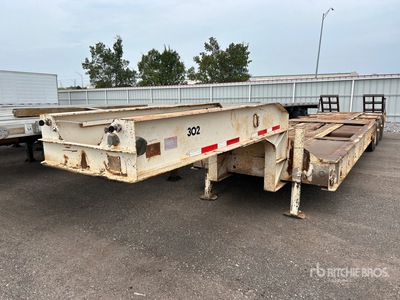 1973 Birmingham 29 ft Tri/A Plant Trailer