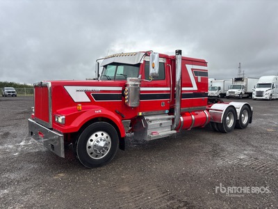 2014 Western Star 4900 6x4 3- Achs Sattelzugmaschine mit Schlafkabine
