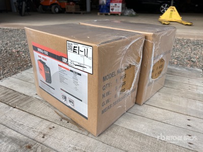 Quantity of (2) 2024 Powertek MMA160 160 A Stick Electric Welder (Unused)