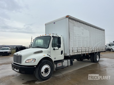 2015 Freightliner M2 4x2 Soft Sided Van Truck