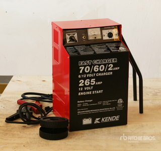 Quantity of (2) 2024 Powertek CD-265ES Battery Charger (Unused)