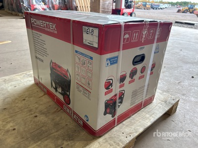 2024 Powertek DG9250E 8 kW Portable Generator Set (Unused)