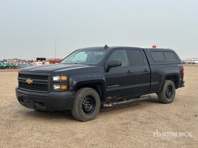 2015 Chevrolet Silverado 1500 4x4 Extended Cab Pickup
