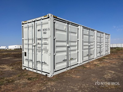 2025 40 ft High Cube Multi-Door حاويات تخزين